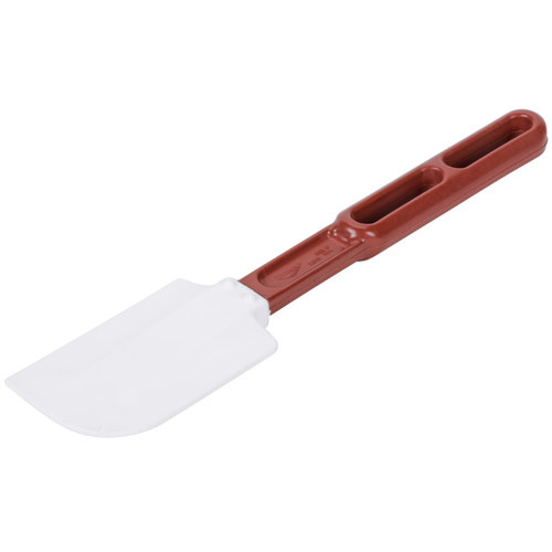 Spatula Scraper 10 IN Silicone Red Heat Resistant Up To 500° Dishwasher Safe 1/Each