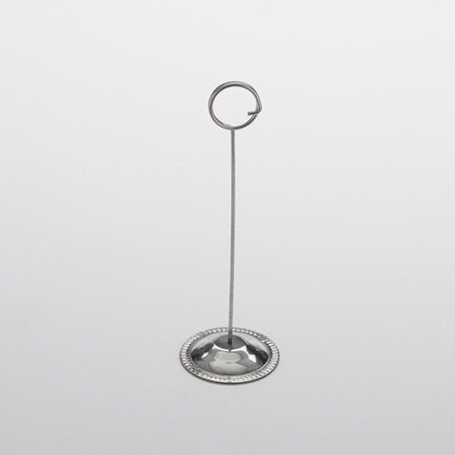 Card Holder 8 IN Stainless Steel 1/Each
