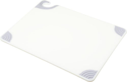 San Jamar Cutting Board 15X20X0.5 IN White 1/Each