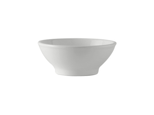Menudo & Salad Bowl 25 OZ China White Round Fully Vitrified Oven Safe Dishwasher Safe Microwave Oven Safe 12/Case