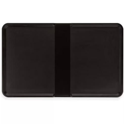 Thermal Aire III™ Meal Tray 13X21 IN Plastic Black 1/Each
