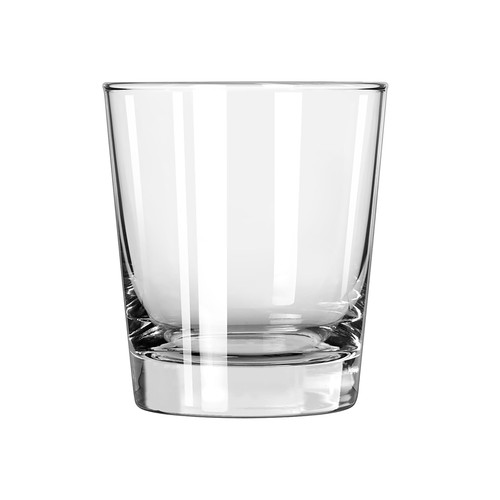 Beverage Glass 13 FLOZ Glass Clear Heavy Base 48/Case
