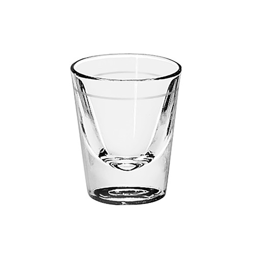 Shots & Shooters Beverage Glass 1.5 FLOZ Glass Clear Lined 72/Case