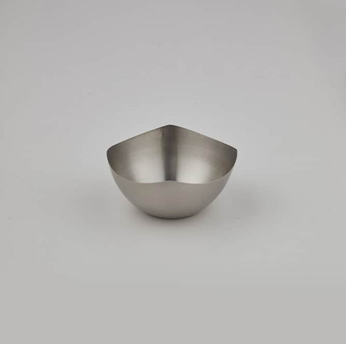 Bowl 5.5 OZ Stainless Steel Silver Squound Dishwasher Safe 12/Case