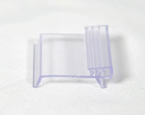 Gee Grip Clips Plastic Clear 100/Pack