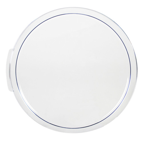 Food Tray Cover 13.08X12.63X0.56 IN 12-18-22 QT PC Clear Dishwasher Safe 1/Each