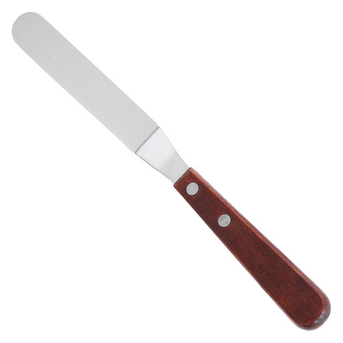 Spatula 8.625X0.75 IN Stainless Steel Offset Handle Dishwasher Safe 1/Each