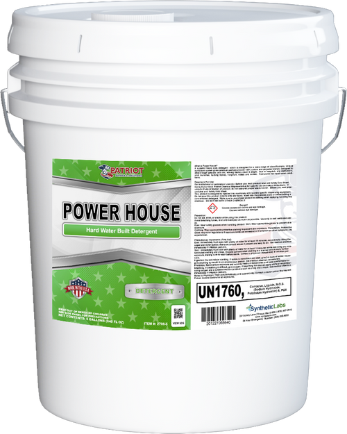Patriot® Powerhouse Laundry Detergent 5 GAL Heavy Duty Liquid 1/Each