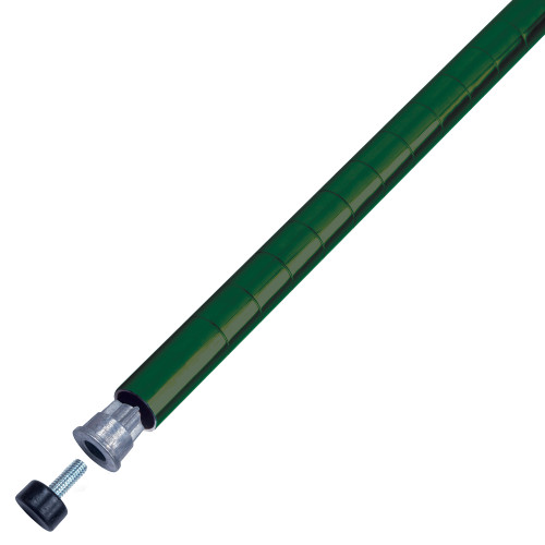 Wire Shelf Post 86 IN Epoxy Plated Heavy Duty 1/Each