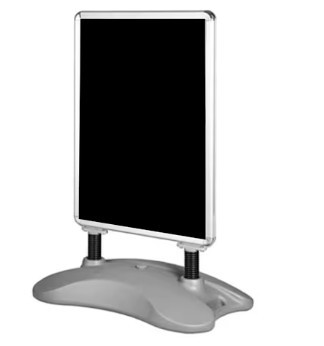 Curb Sign Holder 22X28 IN Spring Based Outdoor 1/Each