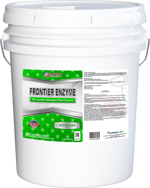 Patriot® Laundry Detergent 5 GAL Neutral Enzymatic 1/Each