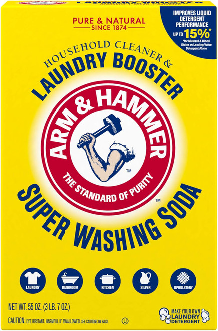 Arm & Hammer™ Laundry Detergent Wash Scent Booster 55 OZ Powder 12/Case