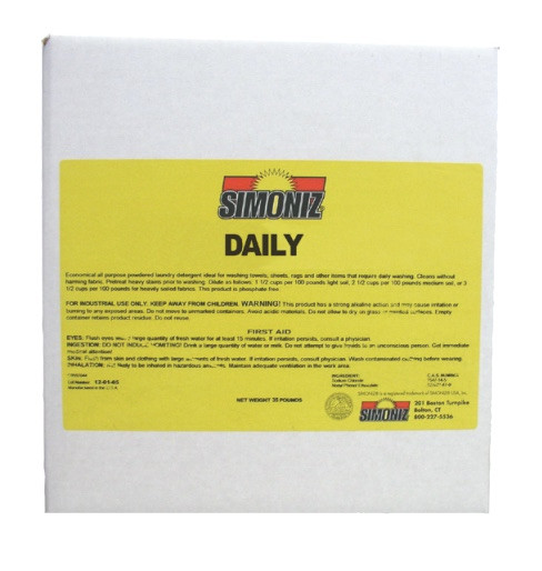 Daily Lemon Laundry Detergent 50 LB Powder Non-Phosphate 1/Case