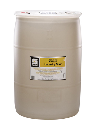 Clothesline Fresh® Laundry Sour 8 Mild Scent Laundry Sour 55 GAL Acidic 1/Drum