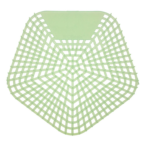 WCBasix Urinal Screen Misty Mint Green EVA 6.75X6.5X0.75 IN 30-Day Air Care System 10/Case