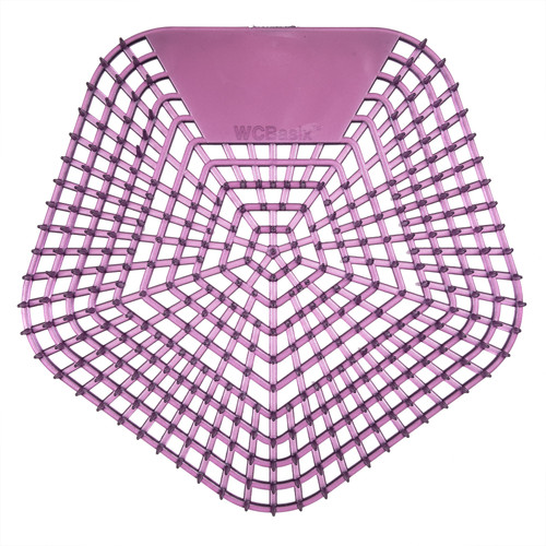 WCBasix Urinal Screen Lavender Breeze Purple EVA 6.75X6.5X0.75 IN 30-Day Air Care System 10/Case