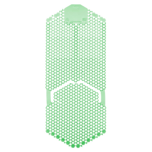 Tsunami Urinal Screen Cucumber Melon Green EVA 15.5X6.5X0.875 IN 6/Case