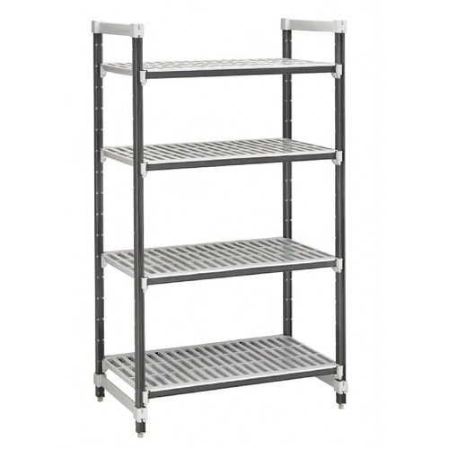 Shelving Unit 60X24X72 IN 4-Tier Vented 1/Each