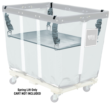 Spring Lift Basket Trucks 12 Bushel Gray Kit 1/Each