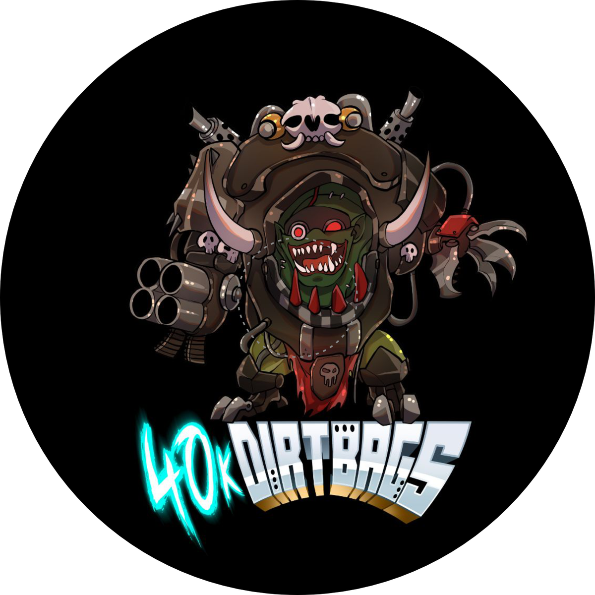 40K Dirtbags Orc 3d6 Wargaming