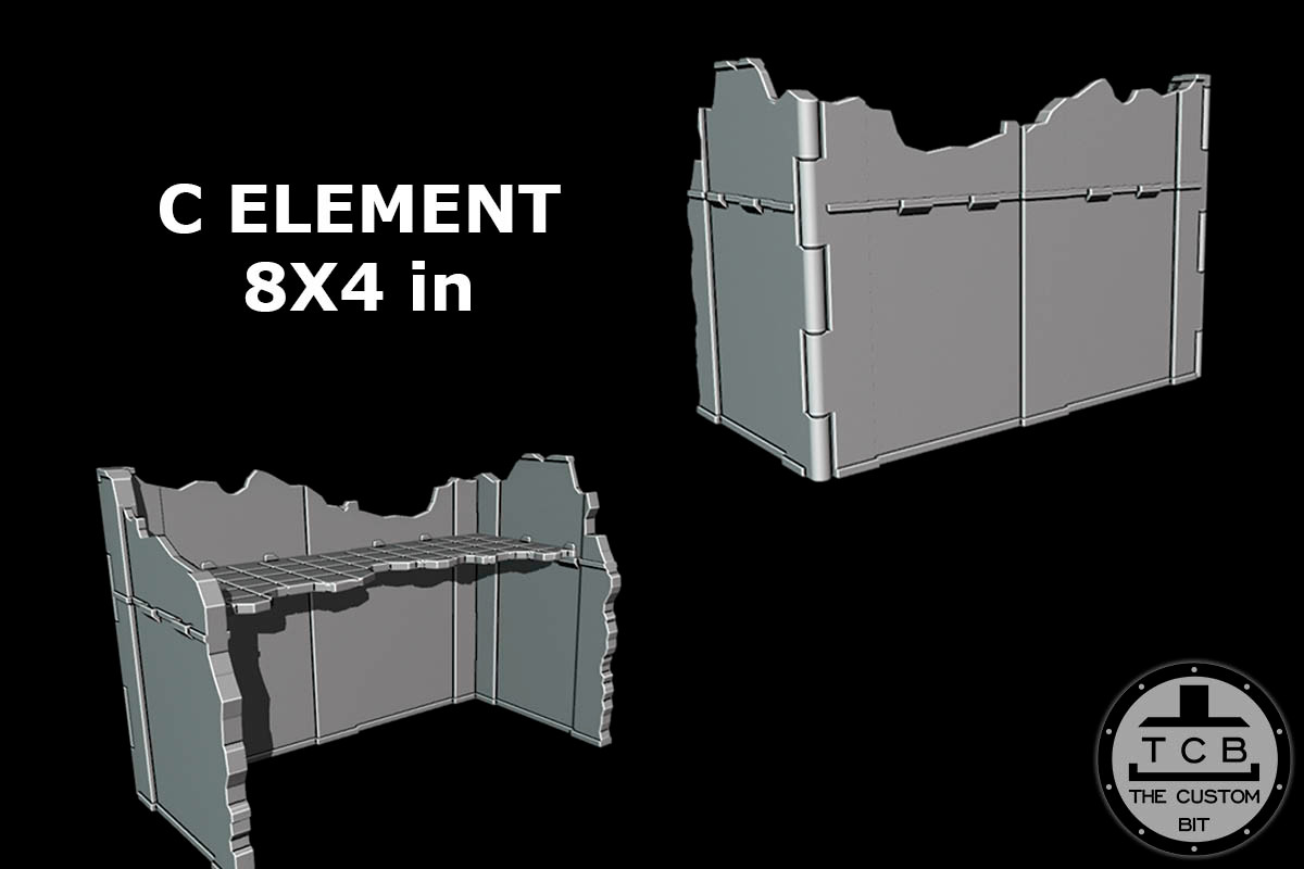 Warhammer 40,000 プラモデル 未組立 Warhammer 40K Folding Terrain - Chapter Approved 2025 - 3d6 Wargaming