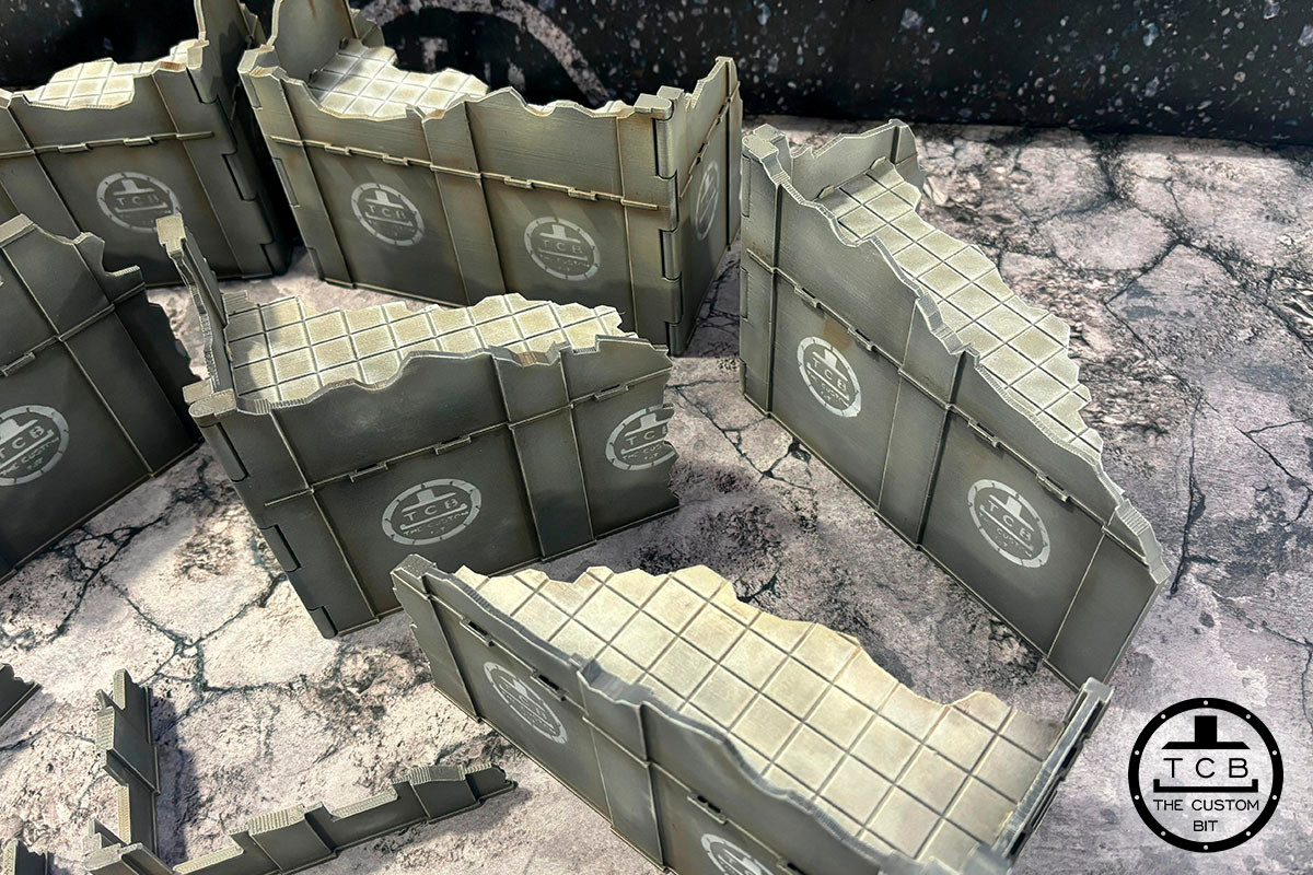 Warhammer 40K Folding Terrain - Chapter Approved 2025 - 3d6 Wargaming
