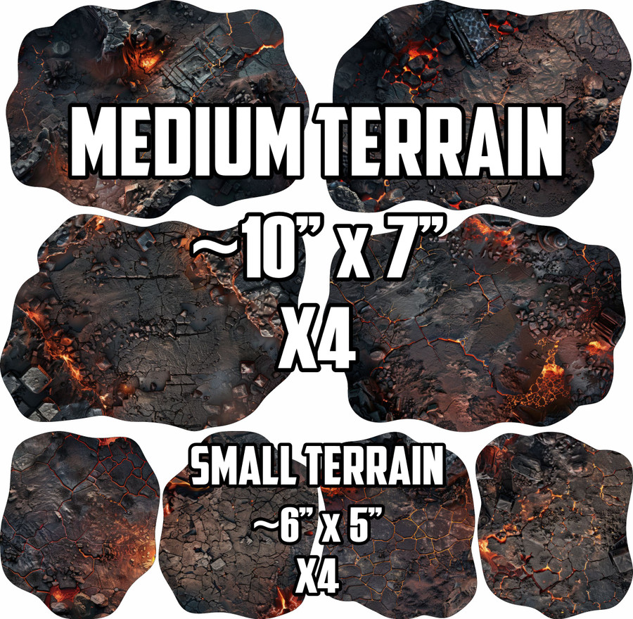 Terrain Bases - Age of Sigmar General's Handbook - Hellscape