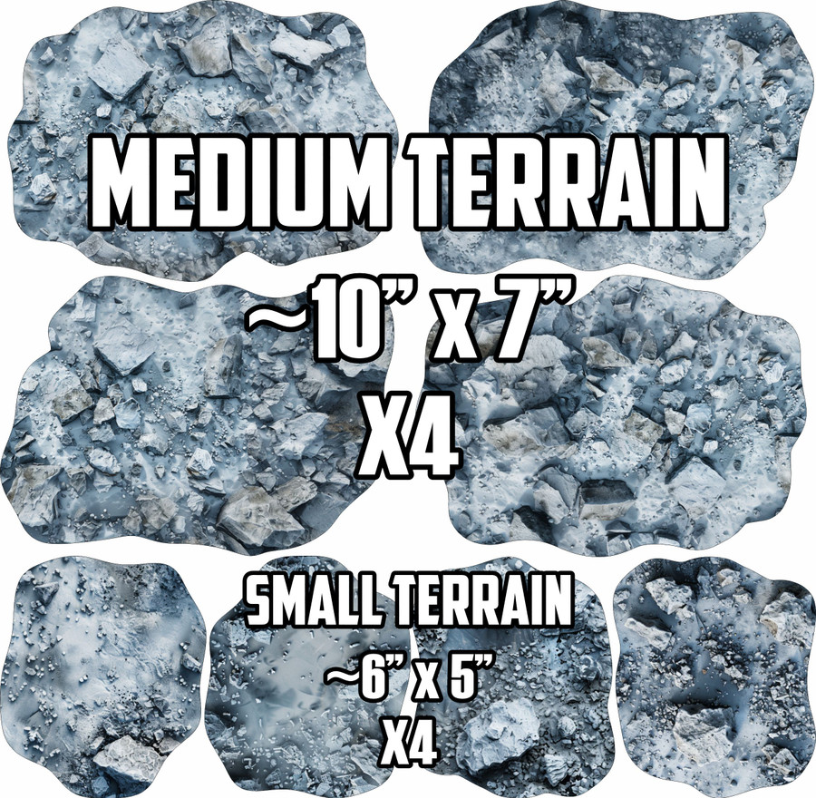 Terrain Bases - Age of Sigmar General's Handbook - Icefall