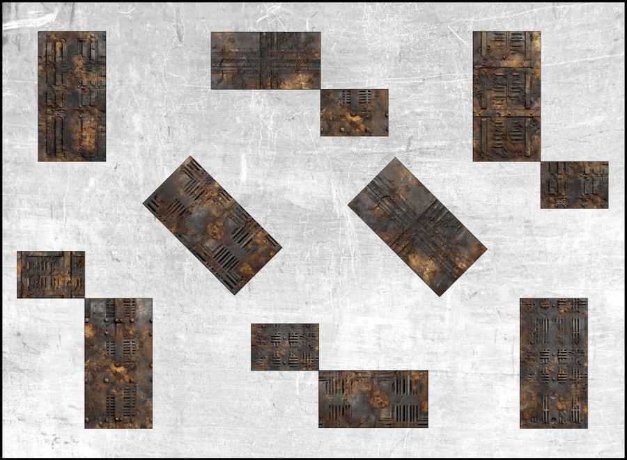 Terrain Bases - 40K Tournament - Rotiron