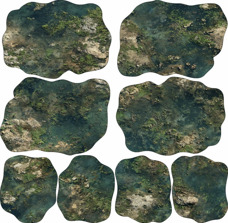 Terrain Bases - Age of Sigmar General's Handbook - Flood