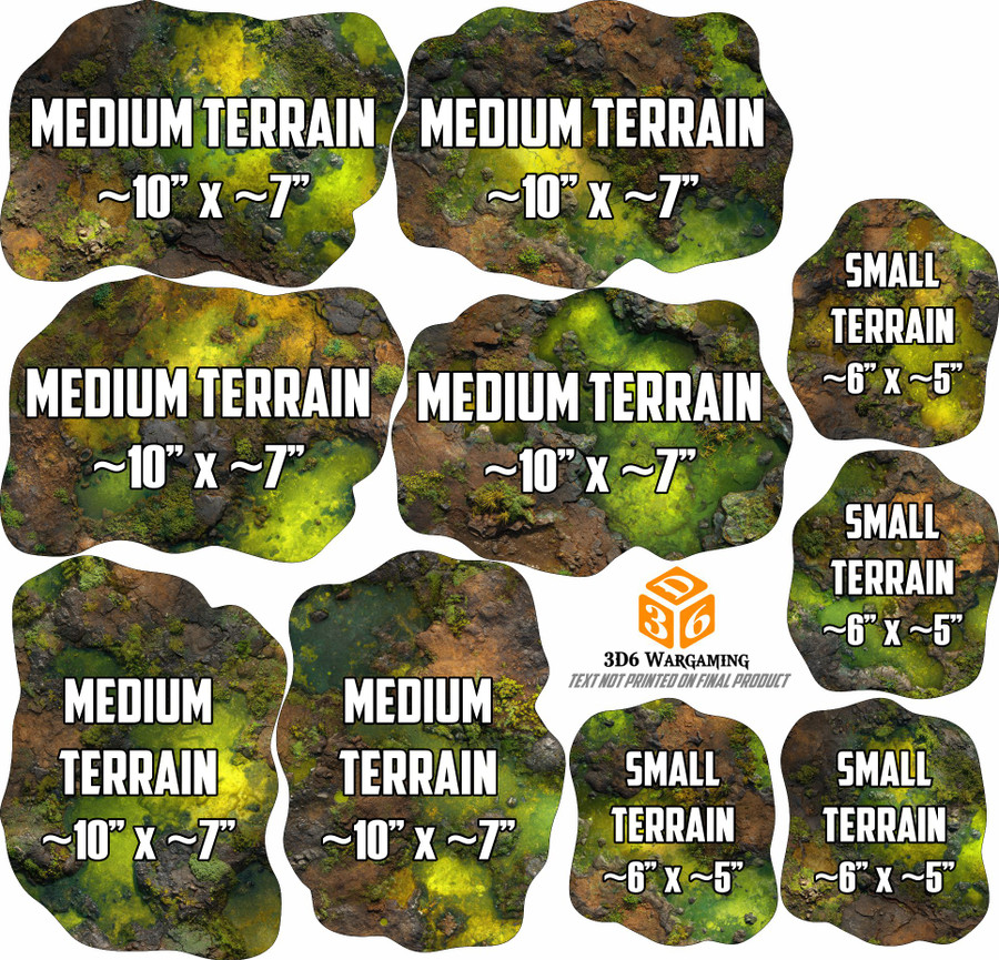 Terrain Bases - Age of Sigmar 2026-27 - Plague
