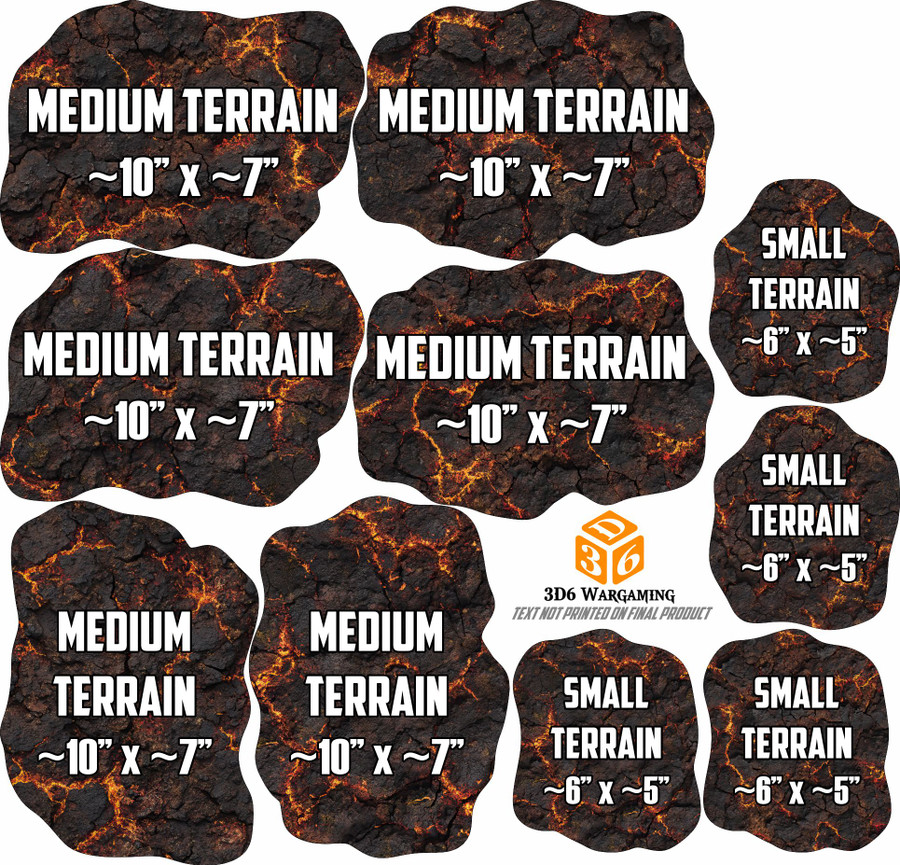 Terrain Bases - Age of Sigmar 2026-27 - Inferno