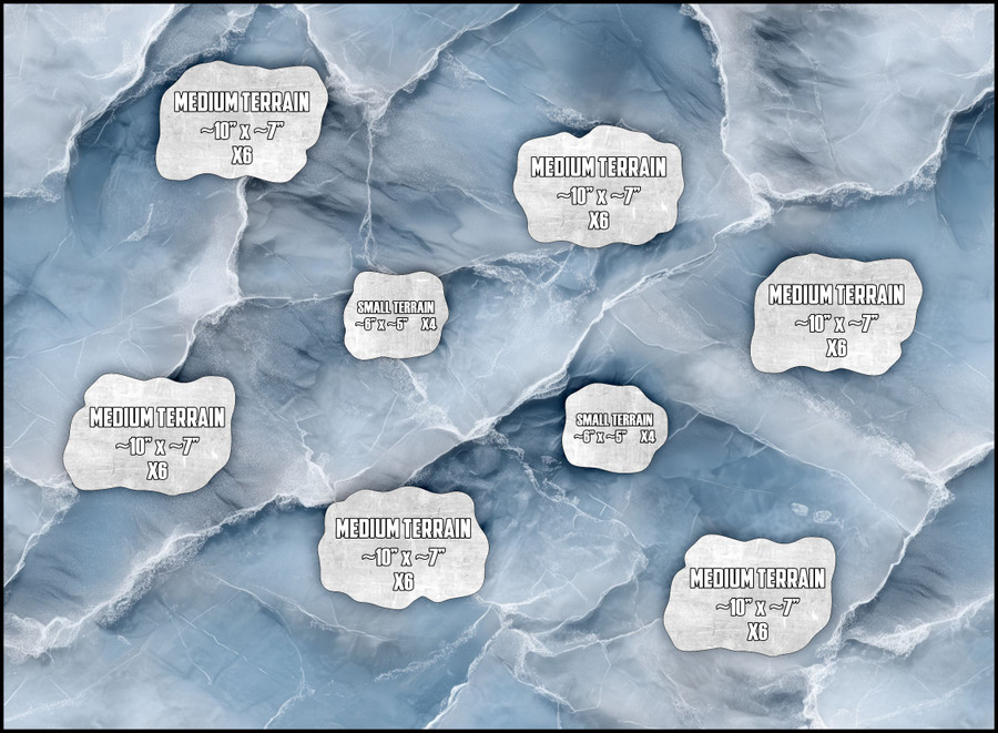 Terrain Bases - Age of Sigmar 2026-27 - Frostbite