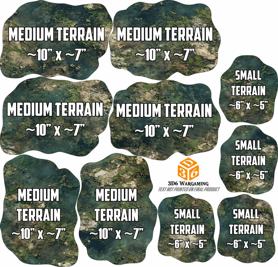 Terrain Bases - Age of Sigmar 2026-27 - Flood