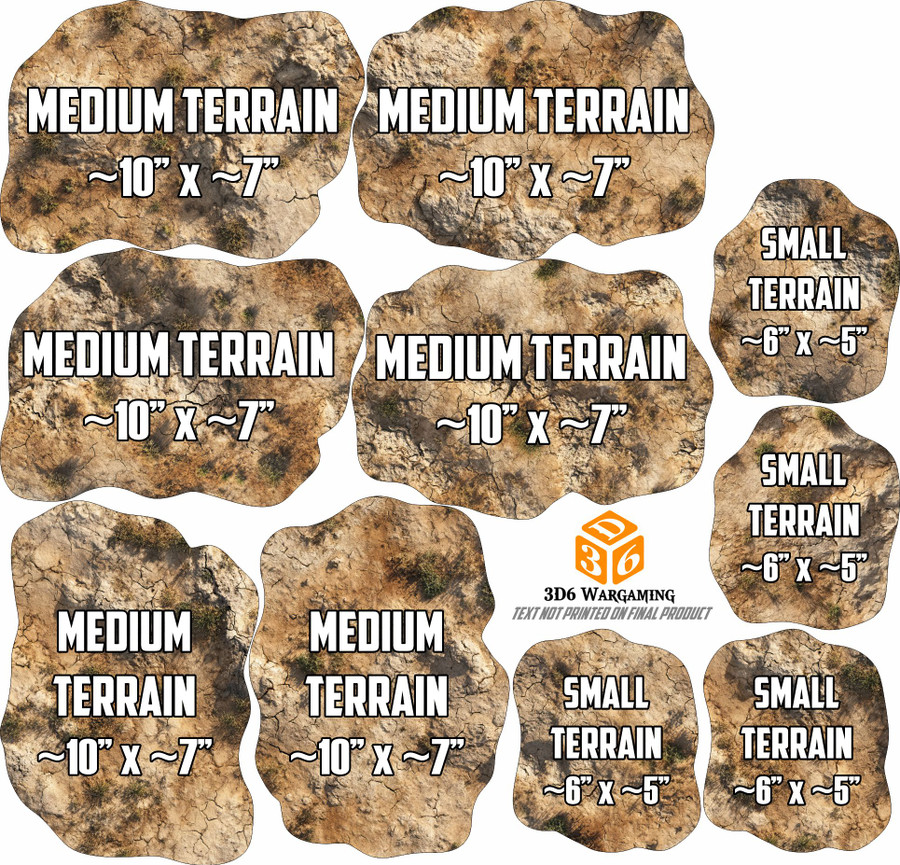 Terrain Bases - Age of Sigmar 2026-27 - Blister