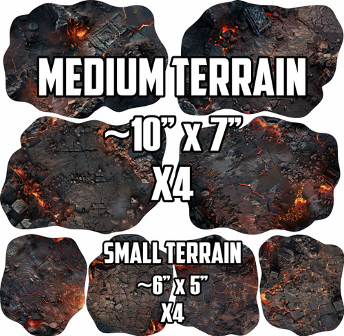 Terrain Bases - Age of Sigmar General's Handbook - Hellscape - 3d6 ...