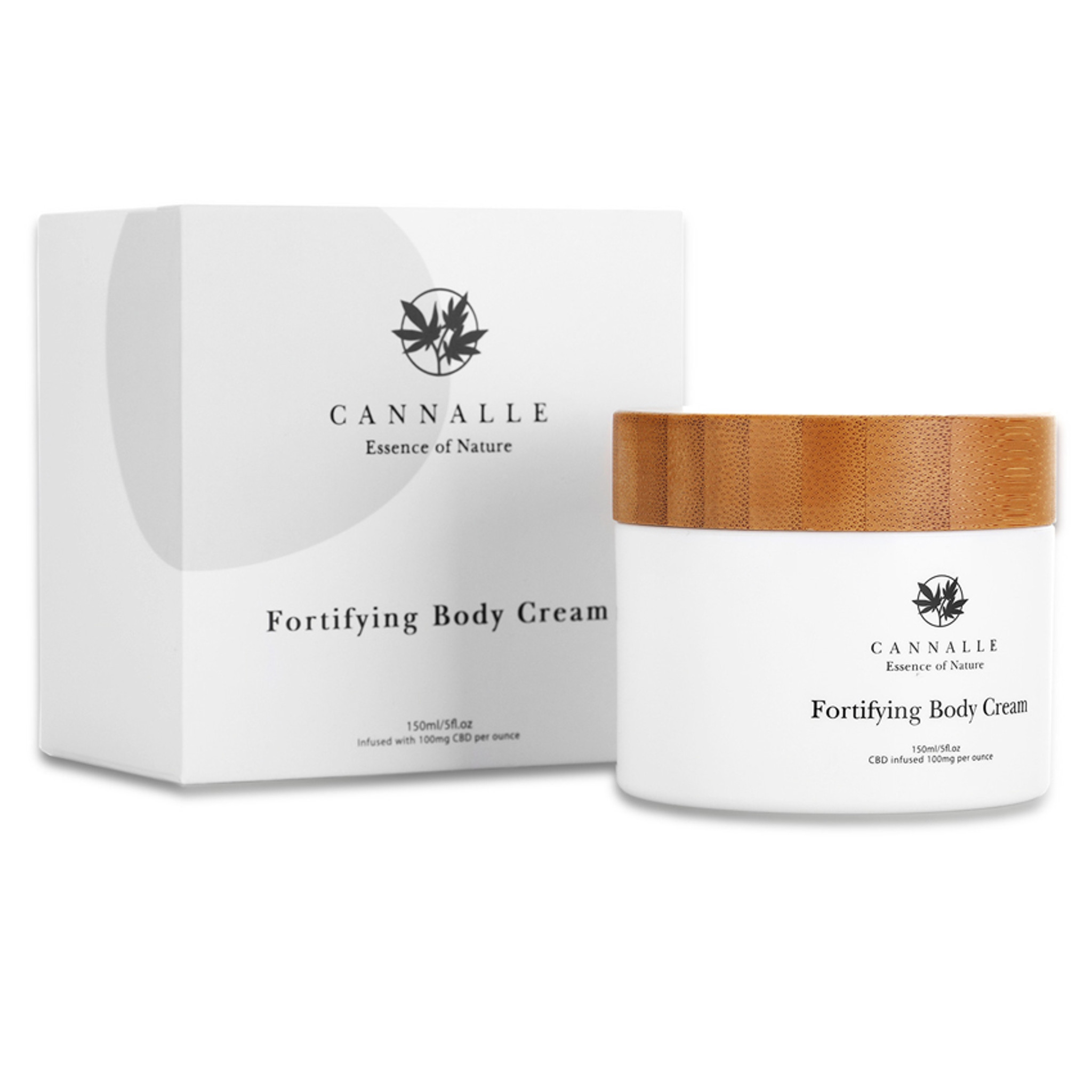 cbd infused fortifying body cream