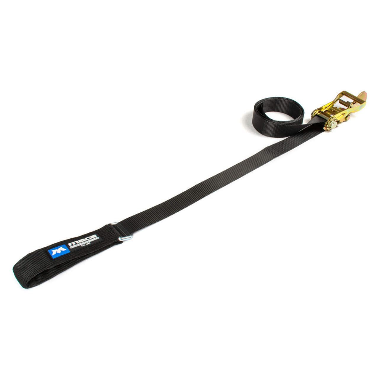 Cinch Strap Black 2in x 12' Direct Hook Ratchet