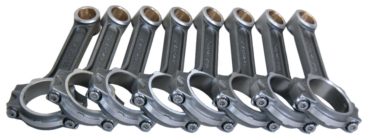 SBC Forged 4340 I-Beam Rods 6.250 w/7/16 Bolts
