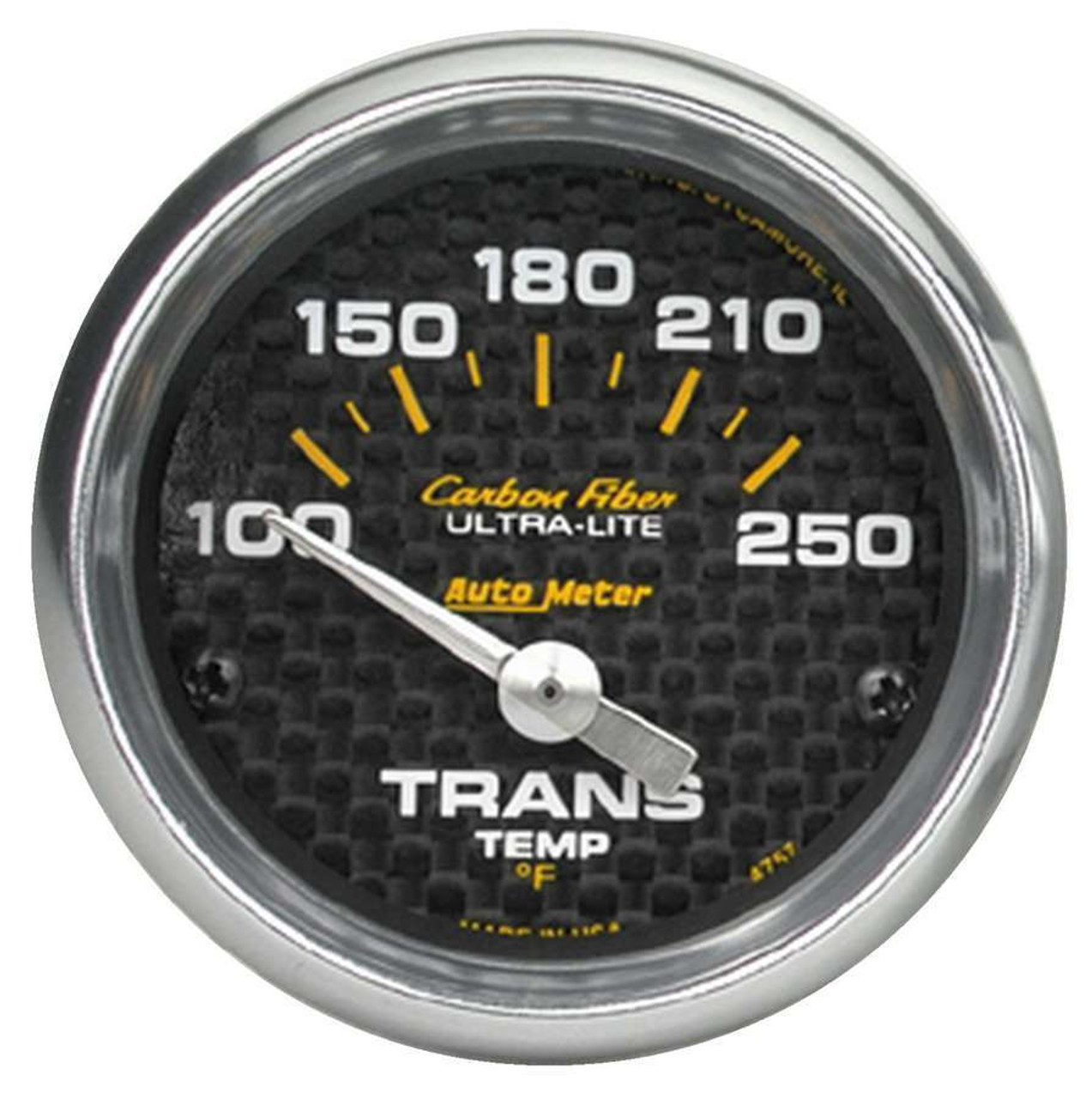 2-1/16in C/F Trans. Temp. Gauge 100-250