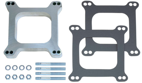 Holley Carb Spacer 1in Aluminum Open Center