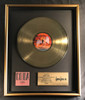 Led Zeppelin Coda LP Gold Non RIAA Record Award Atlantic Records To Robert Plant
