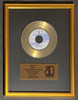 The Eagles New Kid In Town 45 Gold Non RIAA Record Award Asylum Records 
