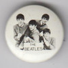 The Beatles Dezo Hoffman Photo 1980's PROMO Pin Badge Button 1"
