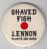 John Lennon Shaved Fish LP 1975 Apple Records PROMO Pin Badge Button 2.25"
