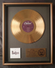 The Beatles 20 Greatest Hits LP Gold RIAA Record Award Capitol Records To John Lennon
