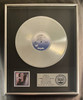 Pat Benatar In The Heat Of The Night LP Platinum RIAA Record Award Chrysalis Records
