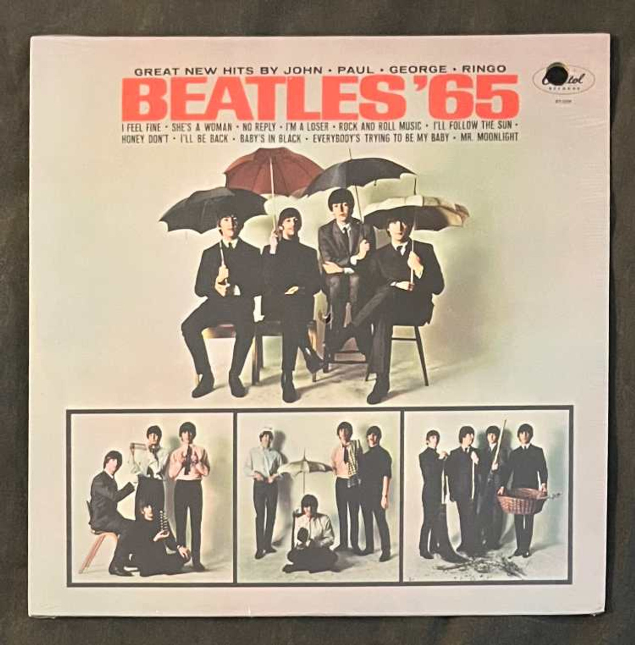 The Beatles '65 Vinyl LP PROMO Still Sealed SS Capitol ST-2228 (A Cover) (1)