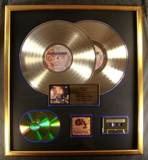 Prince Sign O' The Times 2 LP Cassette CD Gold Non RIAA Record Award Paisley Records