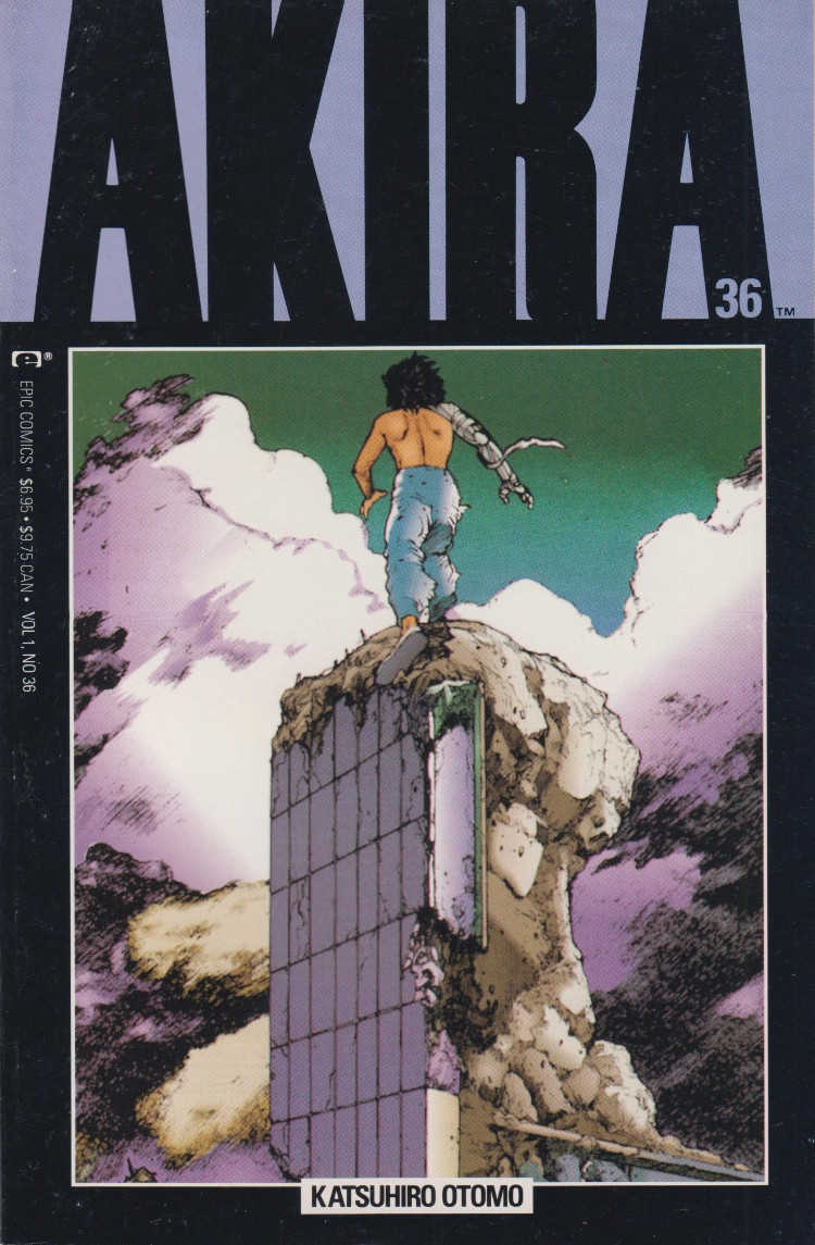 Akira #36 Miyako's Last Stand Comic Book TPB Epic Comics First Printing 1995
